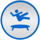 Zone trampoline